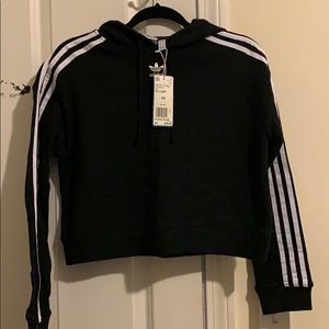 Adidas cropped hoodie